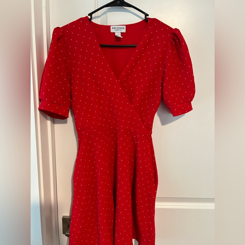 Beautiful red mini dress